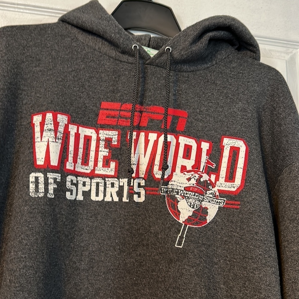Champion ESPN Wide World of Sports, mens hoodie; size XL - Picture 2 of 5